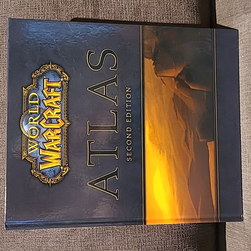 World of Warcraft Atlas HB Book Strategy by Blizzard & Brady Games